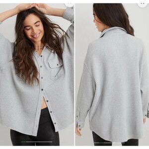 Aerie Lumberjane Waffle Shirt